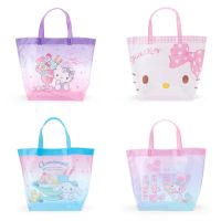 กระเป๋าพลาสติก คิตตี้ ชินนาม่อน มายเมโลดี้ Cinnamonroll My melody Kitty ซานริโอ Sanrio