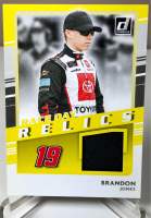 BRANDON JONES ? การ์ดสะสมรถแข่ง ?? NASCAR RACING ? RACE-WORN CARD ??