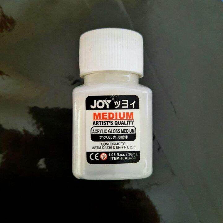 Acrylic Gloss Medium Artist's Quality 30ml Lazada PH