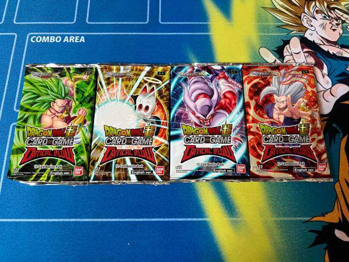 Dragon Ball Super Card Game Critical Blow booster pack Lazada PH