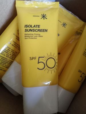 Isolate Sunscreen Sun Protection SPF50 ครีมกันแดดน้ำนม กันน้ำกันเหงื่อ