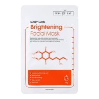 1BOX(10PCS)!!!! PURA LAB DAILY CARE BRIGHTENING FACIAL MASK