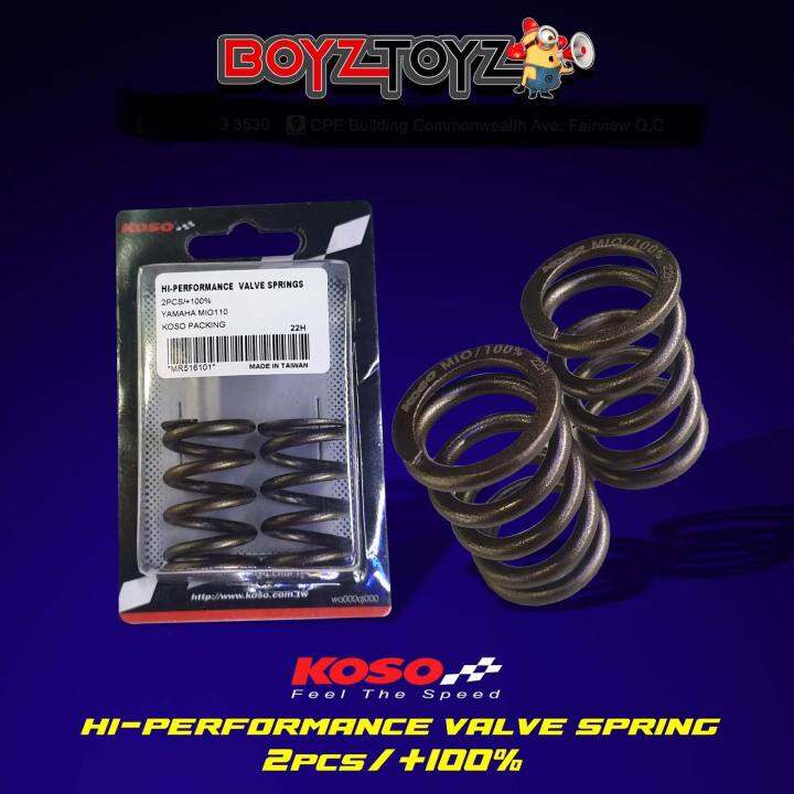KOSO VALVE SPRING 100 MIO/WAVE125 Lazada PH