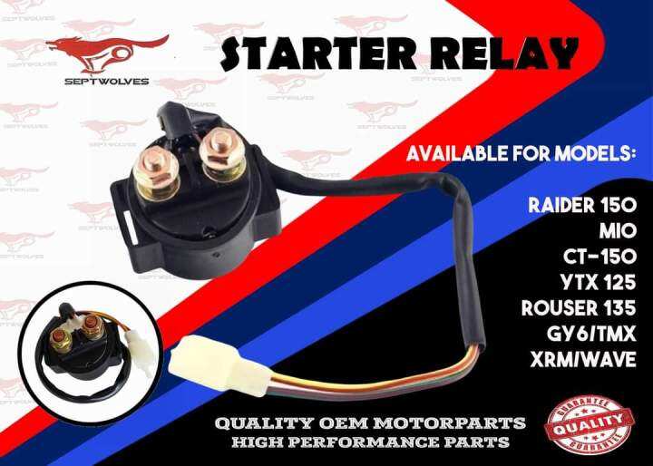 starter relay gy6 Lazada PH