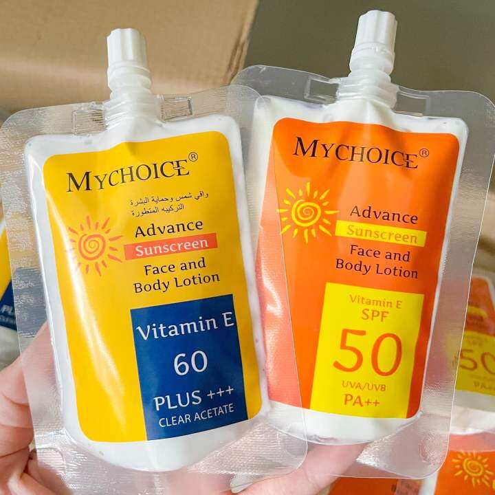กันแดดมายช้อยส์ ขนาดพกพา 70 มล.Sunscreen Body Lotion Lazada.co.th