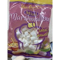 มาร์ชแมลโลว์ กลิ่น วานิลลา ตรา แวน ดามณี มาร์ชแมลโลว์ 150 g. Mini Tubes White Marshmallows      ( Vandamme Marshmallows Brand )