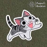 ʕ •ᴥ•ʔ ✿ พร้อมส่ง : เข็มกลัดลายแมวจี้ บ้านนี้ต้องมีเหมียว | Chi Cat Enamel Brooch Pin.