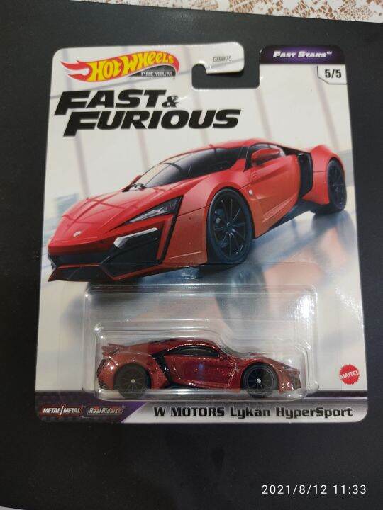 Hot Wheels W Motors Lykan HyperSport Fast and Furious Premium | Lazada