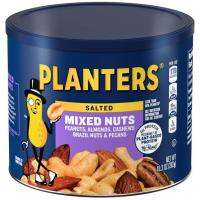 PLANTERS Salted Mixed Nuts แพนเตอร์ ถั่วลิสงคั่ว ซอลท์ มิกซ์ นัท 292g. (10.3oz)