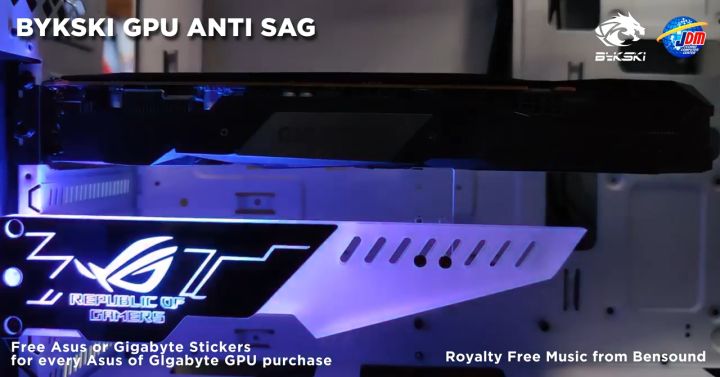 Acrylic hot sale gpu brace