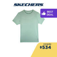 Skechers สเก็ตเชอร์ส เสื้อยืดออกกำลังกายผู้หญิง Women Training Tee - SP22Q4W386-0025