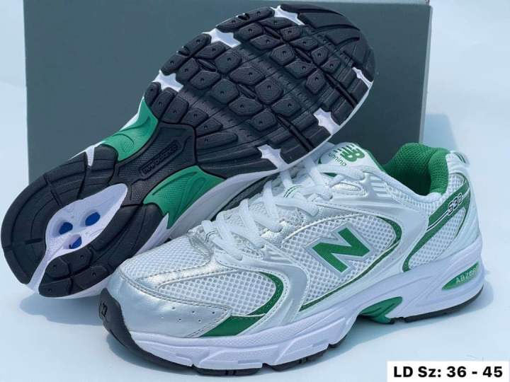 รองเท้าnew-balance-530-abzorb-size36-45-running-white-gold-รองเท้าวิ่งผู้ชาย-รองเท้าวิ่งผู้หญิง-รองเท้าออกกำลังกาย-รองเท้าผ้าใบ