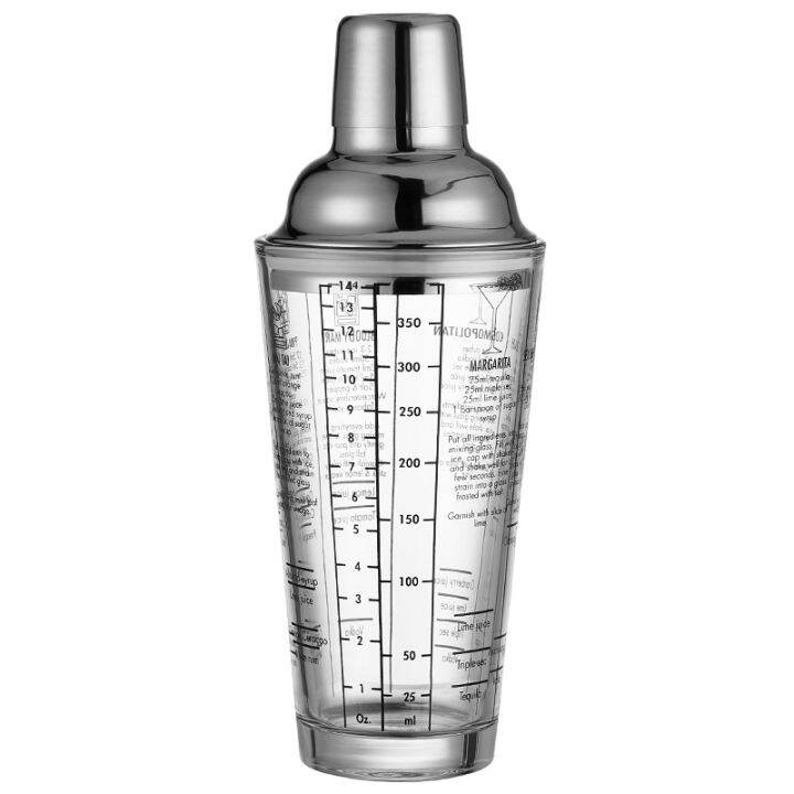 Glass Shaker Boston Shaker Set HandCranked Wine Glass Shaker Shaker