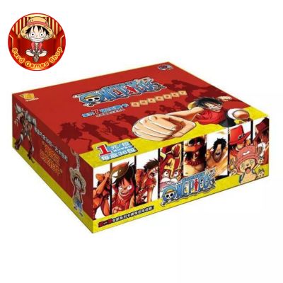 การ์ดสะสม ลายการ์ตูนอนิเมะ One Piece Luffy Bronzing 1 กล่อง 36 ซอง !