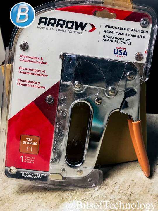 ARROW T25 PROFESSIONAL LOW VOLTAGE WIRE/CABLE STAPLE GUN Lazada PH