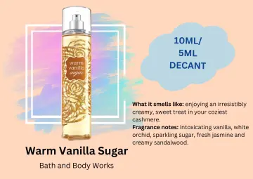 Bath & Body Works Signature Collection Warm Vanilla Sugar Fine Fragrance  Mist, Body Sprays & Mists