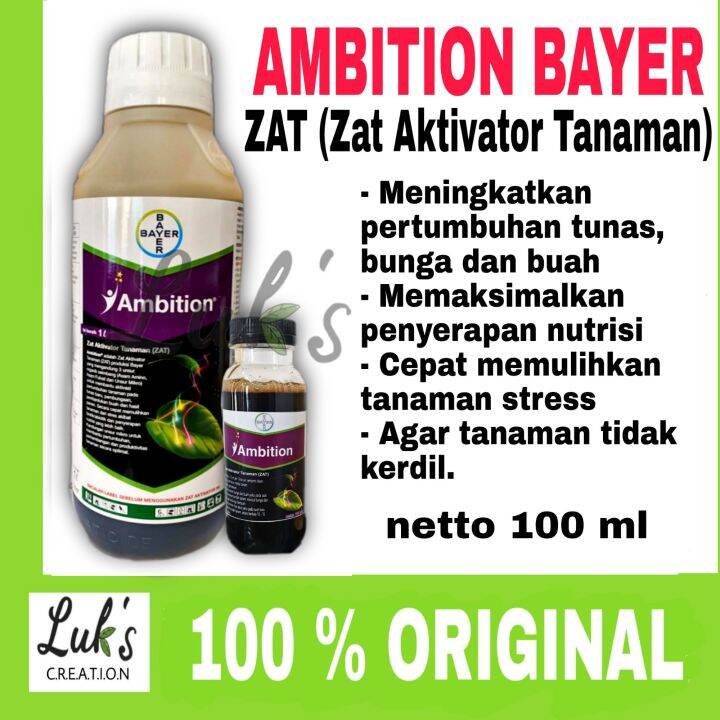 AMBITION BAYER 100 ZAT Zat Aktivator Tanaman memaksimalkan pertumbuhan