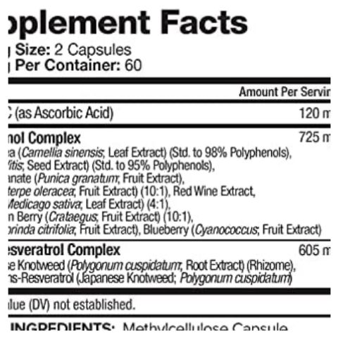 resveratrol-premium-1450mg-nutrivein-เรสวอลราทรอล-เมล็ดองุ่นสกัด-เกรพซีด-grape-seed