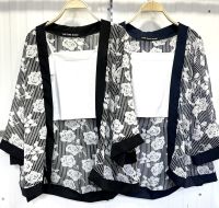 New?เสื้อคลุมกิโมโน kimono ผ้าชีฟองสไตล์ญี่ปุ่น