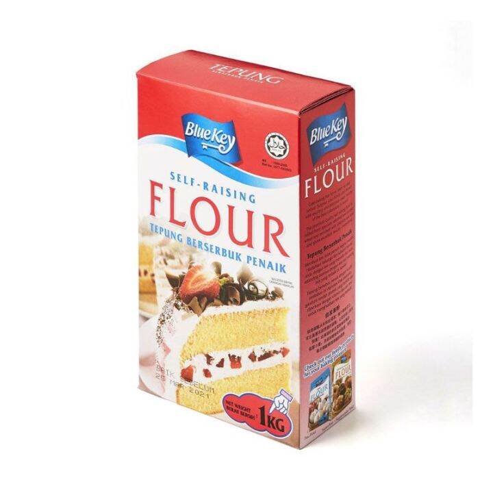 Tepung Naik Sendiri Blue Key 1kg / Self Raising Flour Blue Key