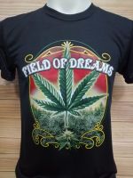 เสื้อกัญชาสายเขียวผ้าบางลาย​ field  of​ dream