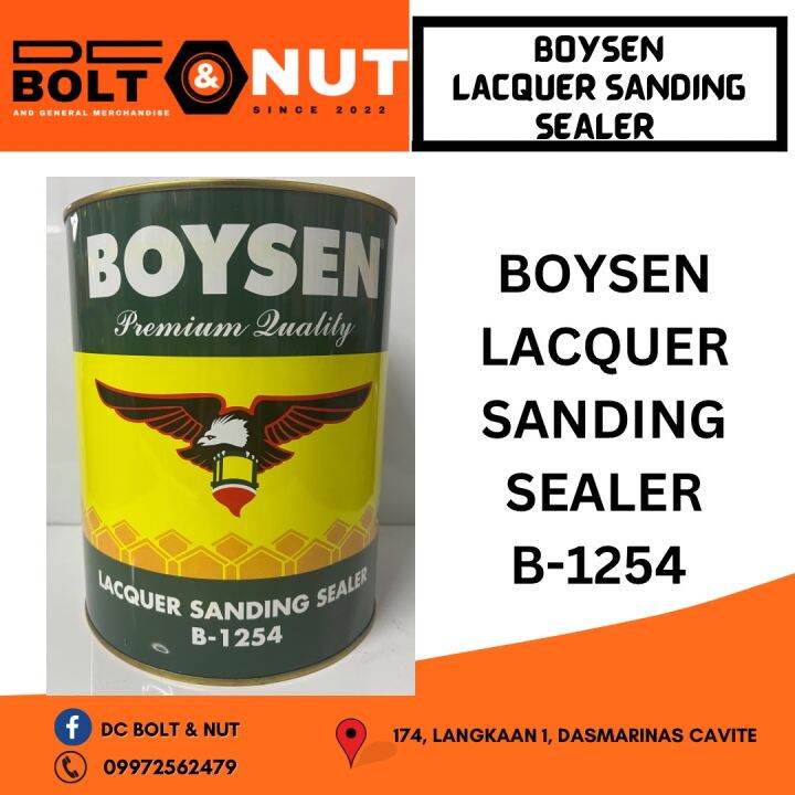 Boysen Lacquer Sanding Sealer 4 LITERS | Lazada PH