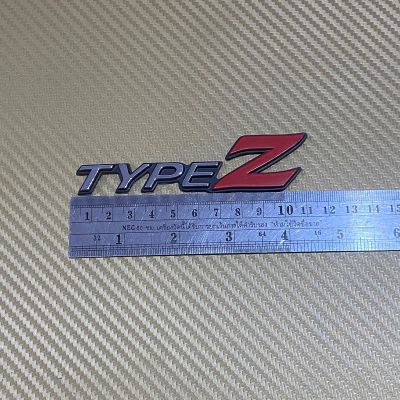 โลโก้ * TYPE Z ติดรถ Honda ขนาด* 2.7 x 11 cm