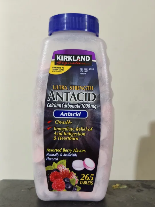 kirkland-antacid-chewable-265-tablet-ultra-strength-1000mg-calcium