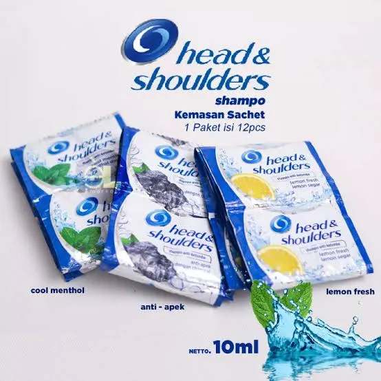 Head and Shoulders Shampoo Sachet rencengan (1 sachet 12 pcs) Lazada Indonesia
