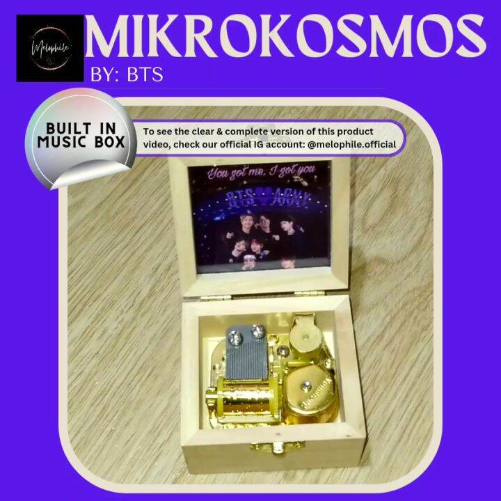 Mikrokosmos by BTS MUSIC BOX (BuiltIn/GIFT SET) Lazada PH