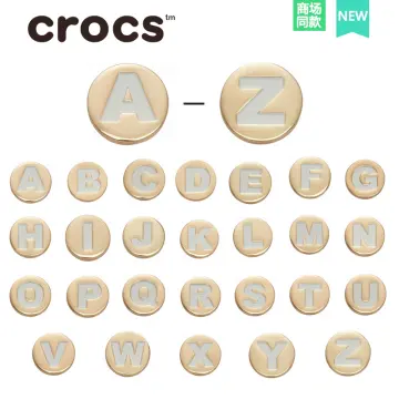 Greek letter best sale croc jibbitz