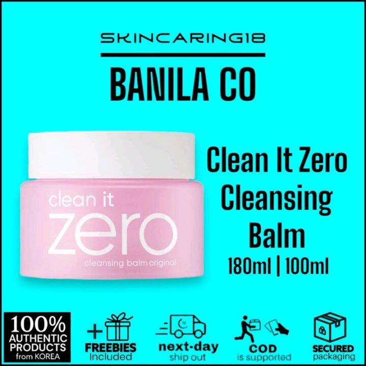 Banila Co Clean It Zero Cleansing Balm 180ml 100ml By Skincaring18 Lazada Ph 7191