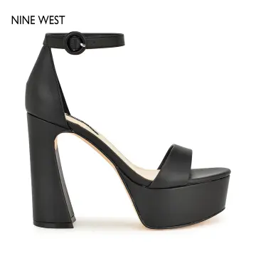 Nine west discount net heeled sandals