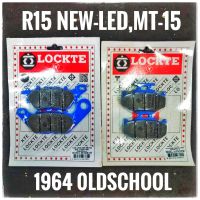 Lockte"(หน้า+หลัง) สำหรับ R-15 All-New](2017-2020)/[ตัวใหม่ไฟLED]/ MT-15ปี [2019-2020]/XSR155