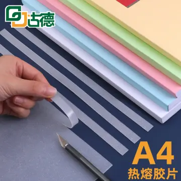 100Pcs Hot Melt Glue Strips 2mm X285mm Adhesive for Book Binding Supplies