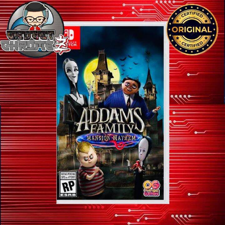 BRANDNEW | The Addams Family Mansion Mayhem | Nintendo Switch | Lazada PH