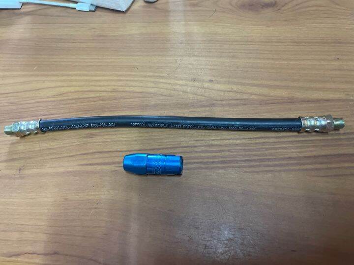 Pressol Extra Heavy Duty Grease Gun Flexible Hose 12" with/without Nozzle (Germany) Lazada PH