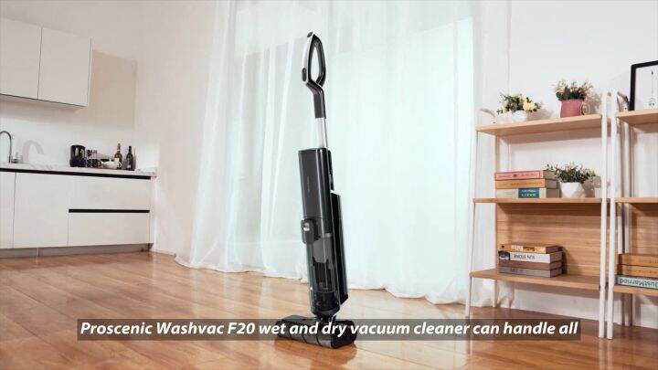 proscenic f20 cordless wet dry vacuum cleaner