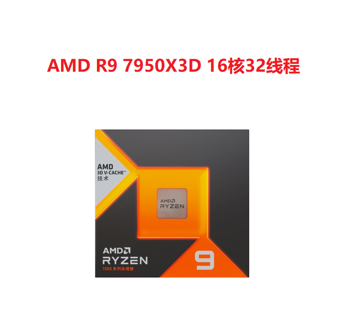Amd R9 Cpu AMD R9-7900x3d/7950x3d AM5 Interface 7 Th Generation Game Processor ...