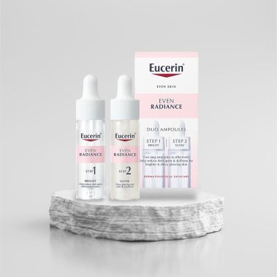 เซรั่มแอมพูล 2 Step Eucerin EVEN RADIANCE DUO AMPOULES 15ml.