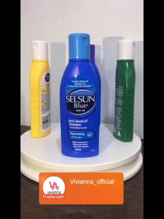 5.5 SALE⚡Selsun Blue Shampoo 200ml, Australia Selsun Daily Use Anti