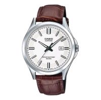 Casio Standard นาฬิกาข้อมือผู้ชาย สายหนัง รุ่น MTS-100L