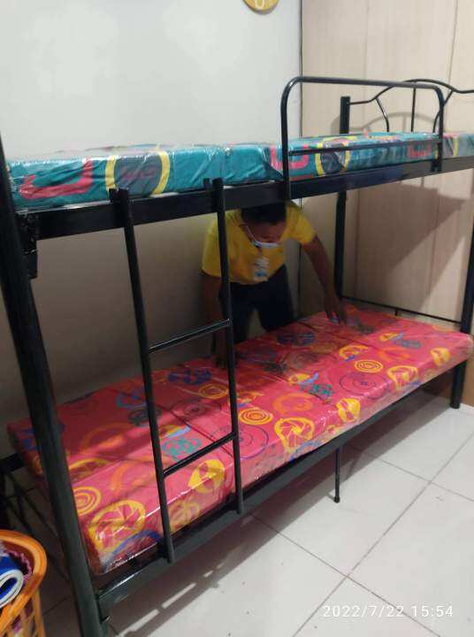 cash on delivery double deck with 2pc dura foam Lazada PH