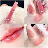 ลิปรุ่นใหม่ 4U2 Jelly tint น่ารักมาก เบอร์06 โทนชมพูออกส้มนิดๆ สีน่ารักทาได้ทุกวันเลย เนื้อเจลลี่ ฉ่ำๆ เกลี่ยง่าย ติดทน