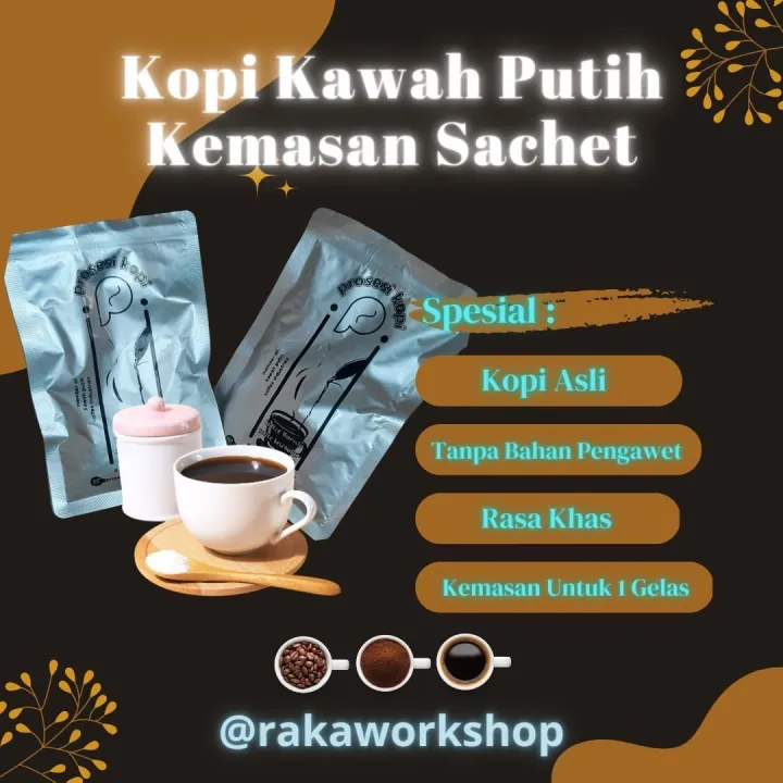 Kopi Sachet Gula Kopi Original Kawah Putih Lazada Indonesia