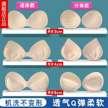 Japan SUJI 4cm/6cm pads】women outer expansion chest pad.small