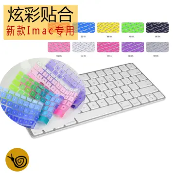 Keyboard Cover Skin for 2023 2021 Apple iMac 24 inch Magic Keyboard M3 Chip  with Touch ID, iMac 24 inch Accessories, Ultra Thin TPU Apple iMac 24 inch