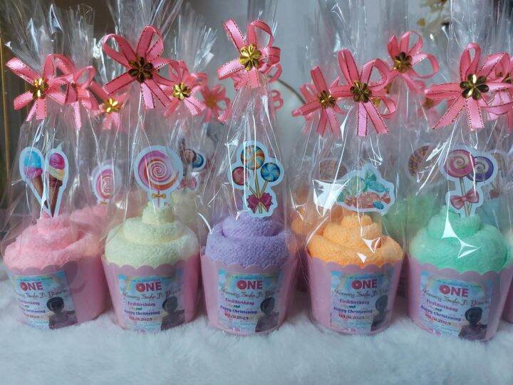 Towel Cupcake Giveaways/ Souvenir Lazada PH