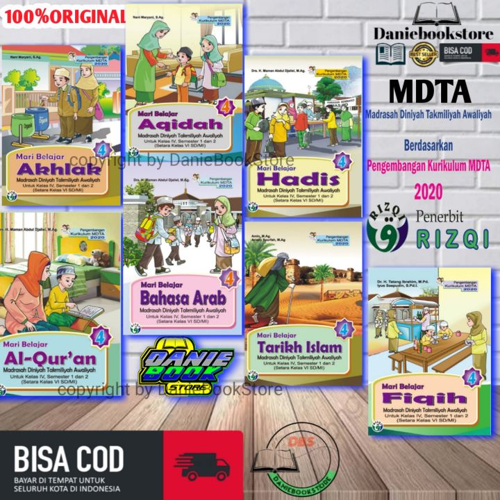 BUKU DTA KELAS 4 Madrasah Diniyah Takmiliyah Awaliyah MDTA KELAS 4 ...