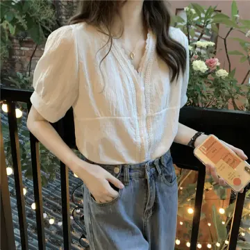 Fancy best sale white blouse